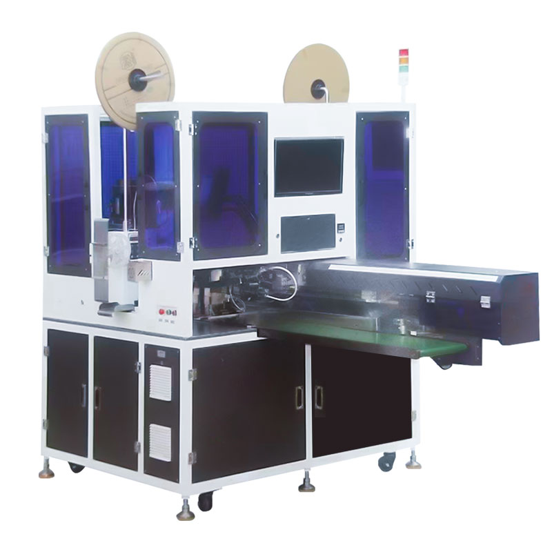 FULLY AUTOMATIC DOUBLE-END CRIMPING, TINNING & HOUSING INSERTION MACHINE (FOR BOTH ELECTRONIC WIRES & RIBBON CABLES)