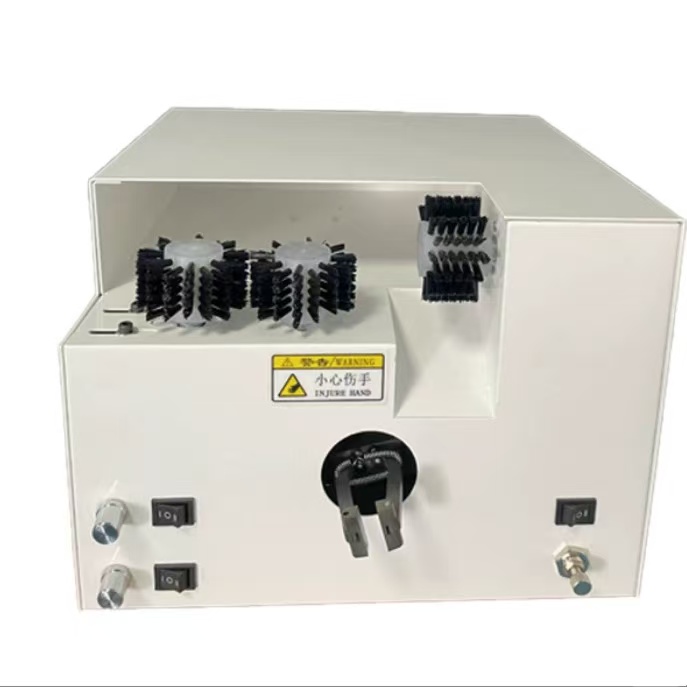 Automatic Shielded Wire Braid Brushing & Twisting Machine  HY7-A023
