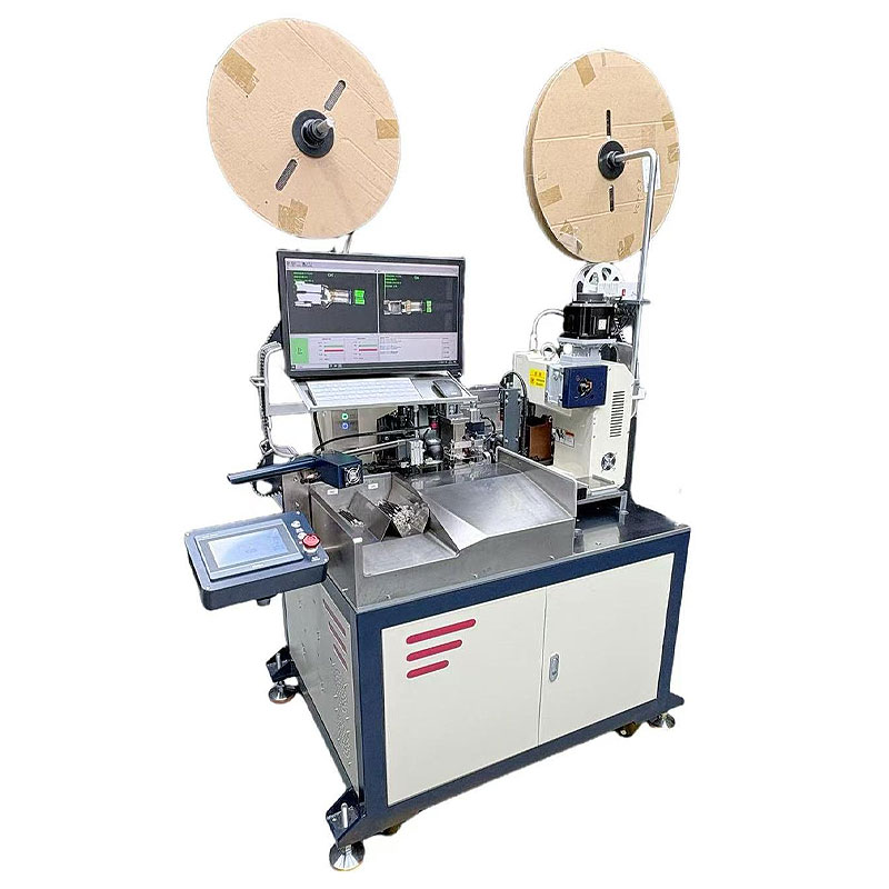 Full Servo Double Head Wire Crimping Machine